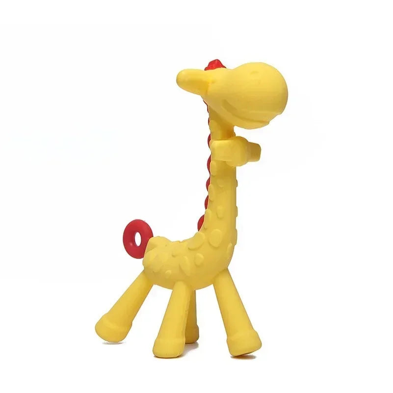 Chewy Teether Silicone Giraffe Toy