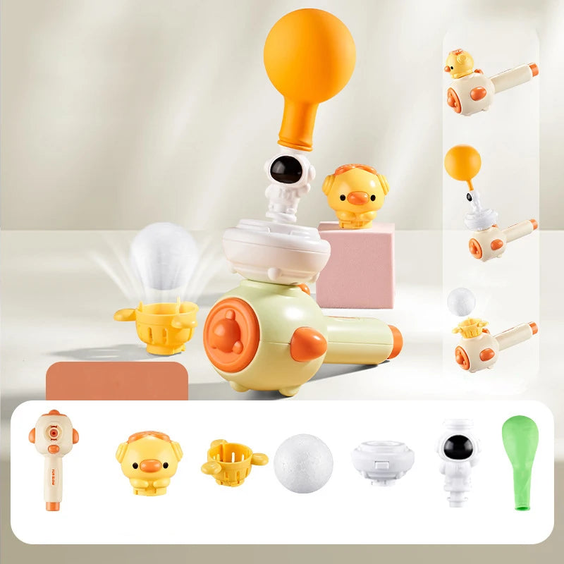 Kids Whistle Speech Blowing Floating Ball