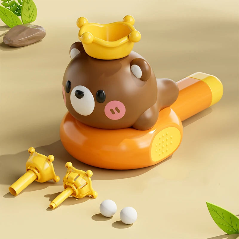 Kids Whistle Speech Blowing Floating Ball