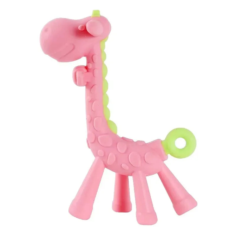 Chewy Teether Silicone Giraffe Toy