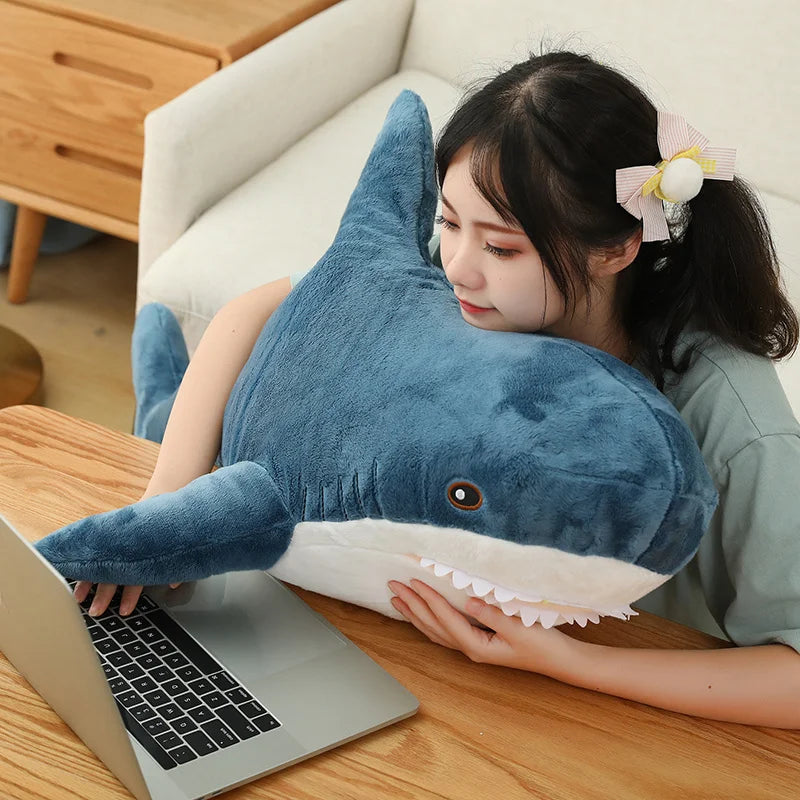 Cute Giant Plush Shark Soft Toy
