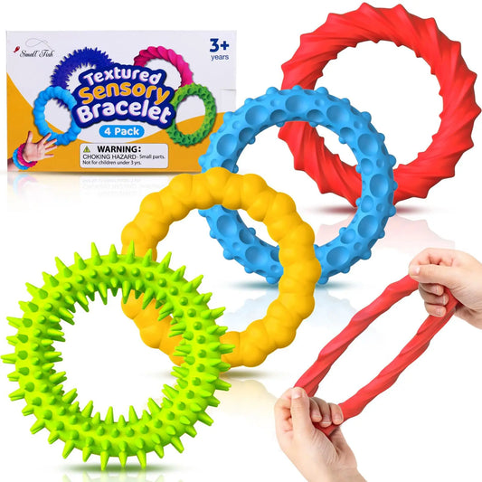 4Pcs Sensory Fidget Bracelet Toys