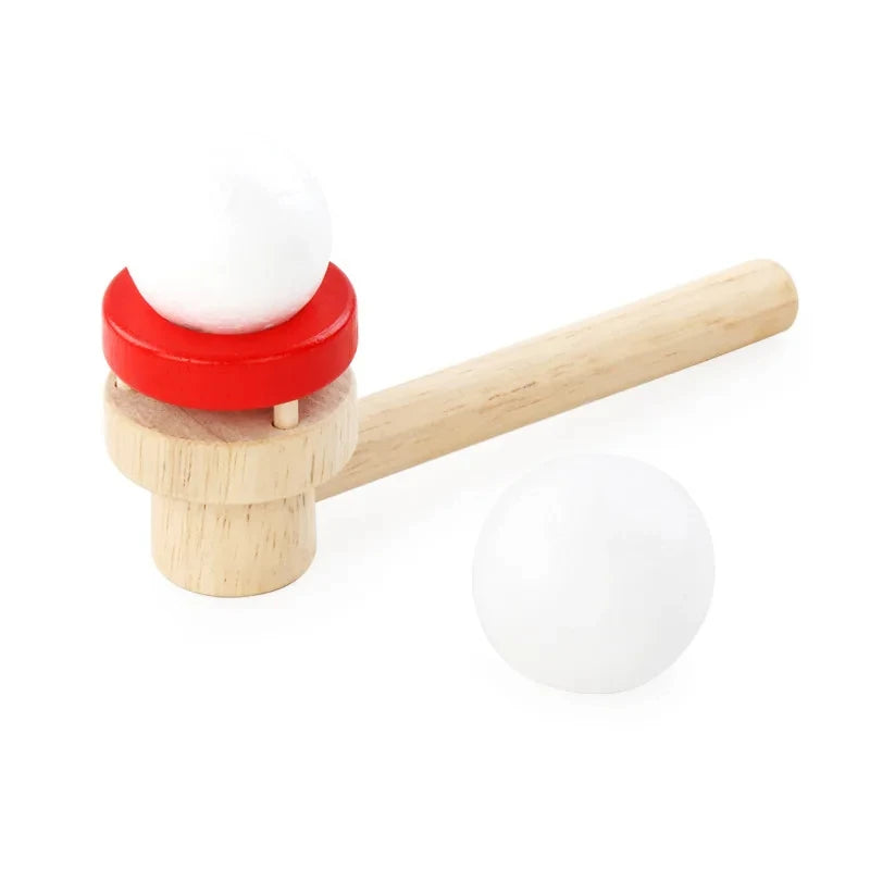 Kids Whistle Speech Blowing Floating Ball