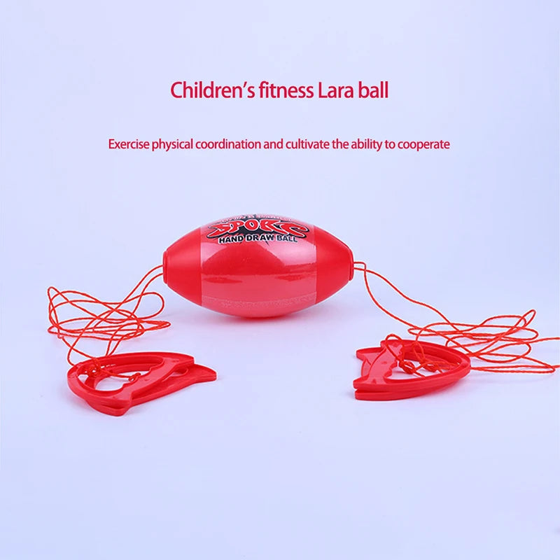 Outdoor Interactive Pulling Elastic Balls