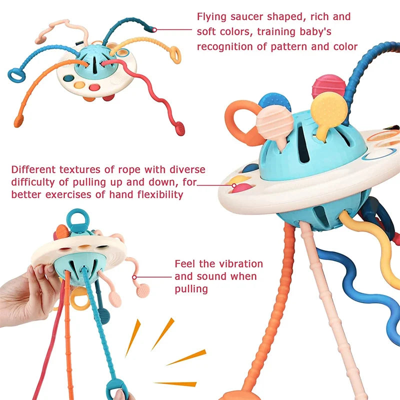 Pull String Chewing Sensory Toys